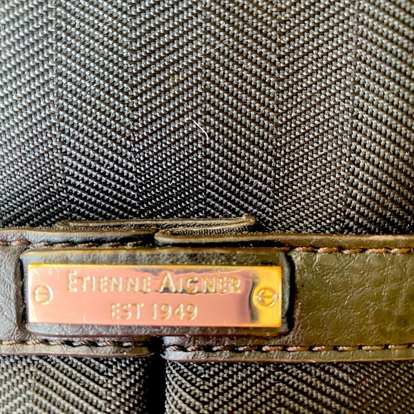 Vintage Black Etienne Aigner Bag - Picture 8 of 9